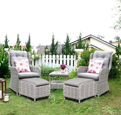 Bộ ghế nhựa giả mây Lifestyle Garden