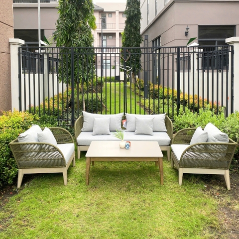 Set Ghế Sofa Ngoài Trời Đan Dây Article