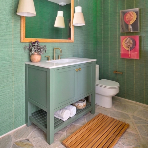 Tủ Lavabo Canterbury Green 30 inch