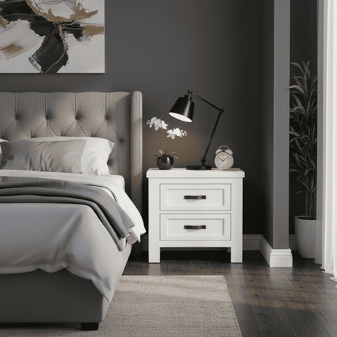 Tủ đầu giường Soho White