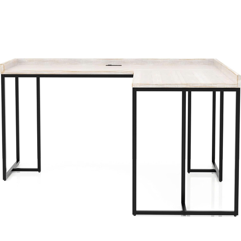 Bàn làm việc chữ L Farmhouse