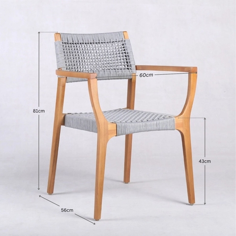 Ghế ngoài trời gỗ teak Article