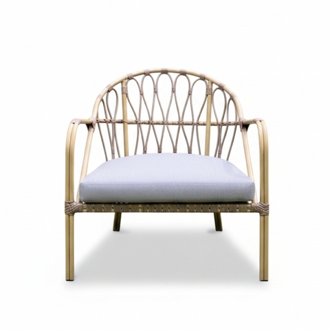 Ghế đan dây mây trúc