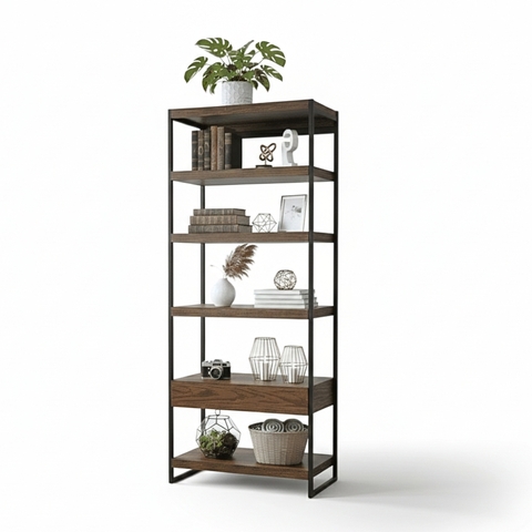 Kệ trang trí 5 tầng có hộc kéo Inspire Q