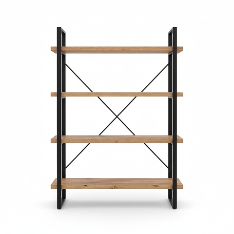 Kệ sách 4 tầng x Base Inspire Q