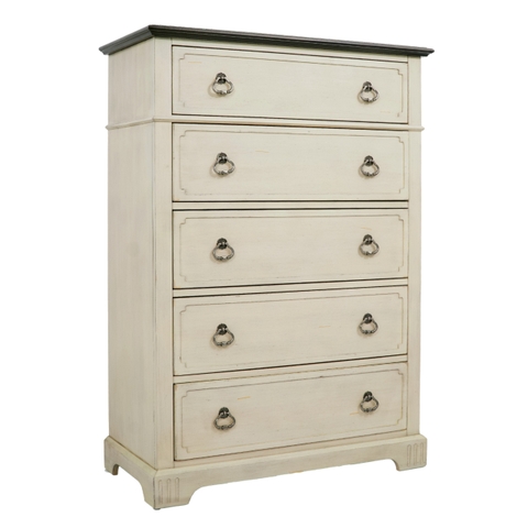 Tủ gỗ 5 hộc kéo New Classic