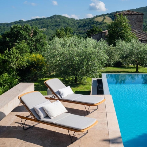 Ghế tắm nắng hồ bơi House Molo