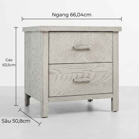 Tủ đầu giường Phoenix 2 ngăn