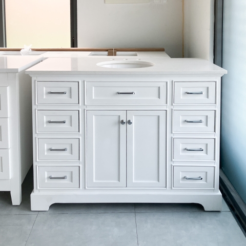 Tủ Lavabo Aria White 48-inch