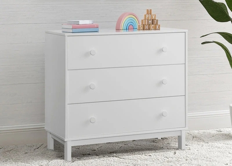 TỦ QUẦN ÁO 3 NGĂN KÉO BABYGAP LEGACY - MÀU TRẮNG