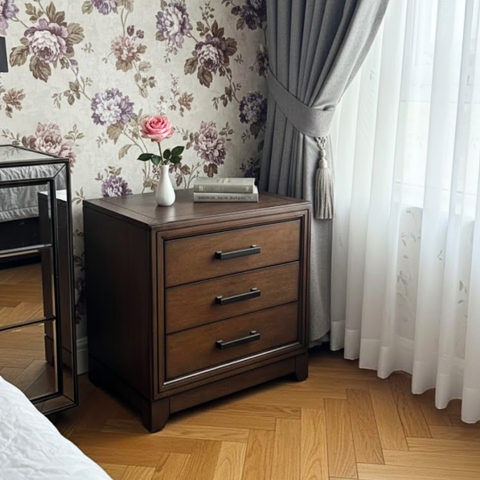 Tủ đầu giường Mantra 3 hộc kéo