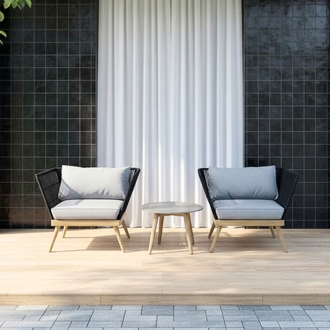 Set ghế sofa đơn Rope