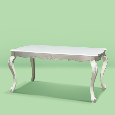 Bàn ăn tân cổ điển không nhũ, có nhũ