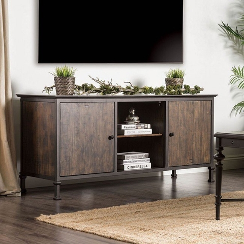 Tủ Tivi màu nâu Benzara Inspire Q