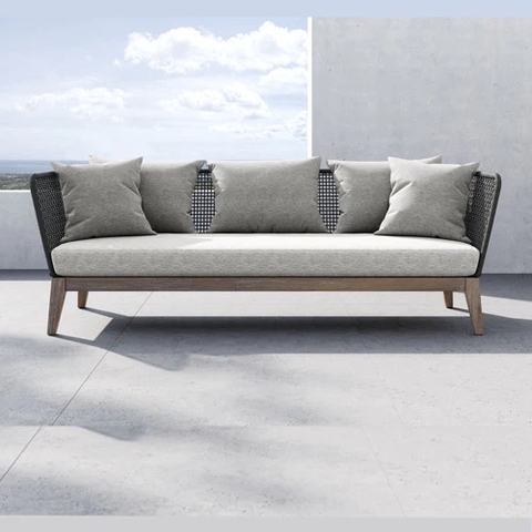 Ghế Sofa Ngoài Trời Đan Dây 3 chỗ Netta Modloft