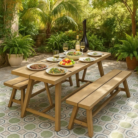 Bộ bàn ghế ngoài trời VEGA