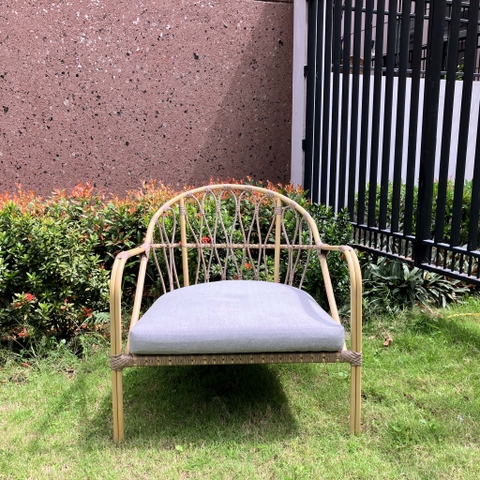 Ghế đan dây mây trúc