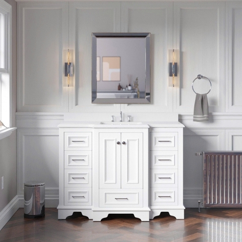 Tủ Lavabo Nantucket White 42-inch