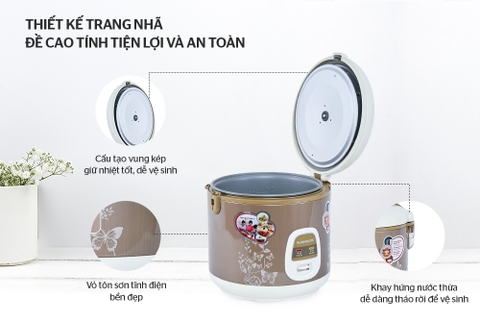 Nồi cơm điện Sunhouse SHD8616