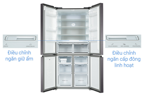 Tủ lạnh Toshiba Inverter 511 lít GR-RF610WE-PMV(37)-SG