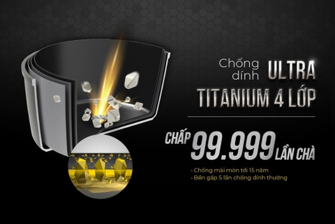 NỒI CHỐNG DÍNH ULTRA TITANIUM SUNHOUSE ST2210B-24
