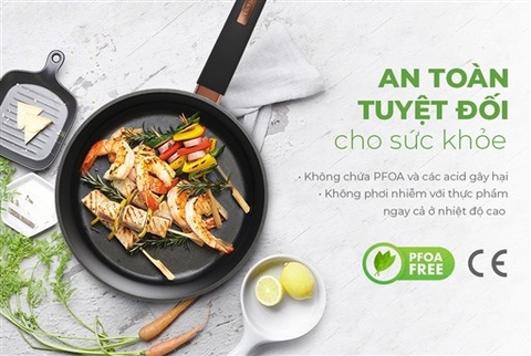 CHẢO CHỐNG DÍNH ULTRA TITANIUM SUNHOUSE ST20B