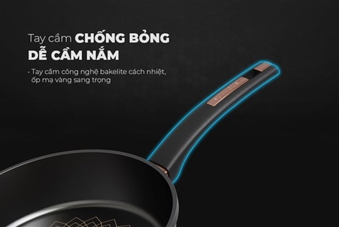 CHẢO CHỐNG DÍNH ULTRA TITANIUM SUNHOUSE ST20B