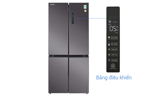 Tủ lạnh Toshiba Inverter 511 lít GR-RF610WE-PMV(37)-SG