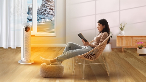 Quạt sưởi gốm Ceramic Mutosi MCH-2200