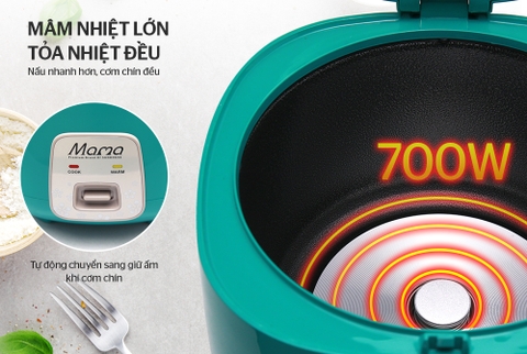 Nồi cơm điện Sunhouse 1,8L SHD8652G