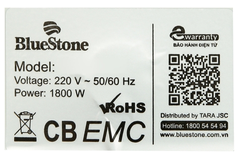 Bàn ủi hơi nước đứng Bluestone GSB3915