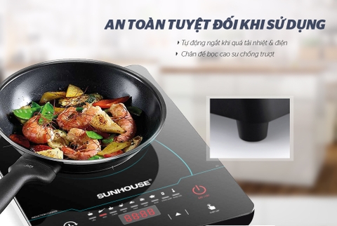 Bếp điện từ đơn Sunhouse 2200W SHD6863