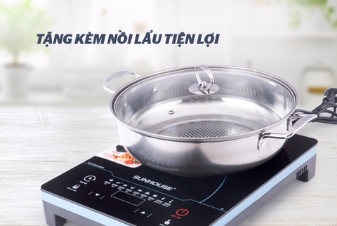 Bếp điện từ đơn Sunhouse 2200W SHD6863