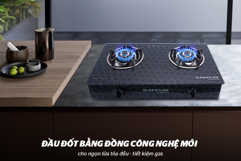 Bếp ga đôi Sunhouse Mama MMBB0787MT