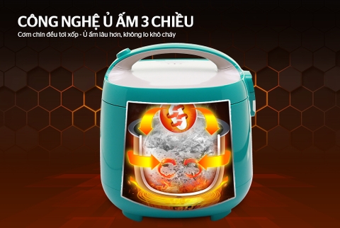 Nồi cơm điện Sunhouse 1,8L SHD8652G