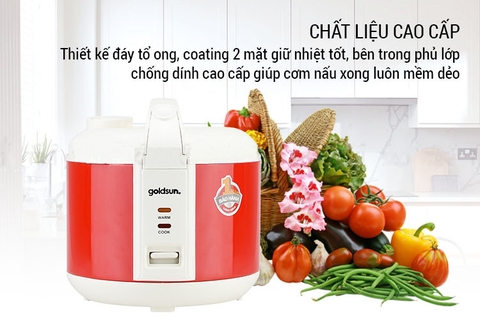 Nồi cơm điện Goldsun CB3202 1,2 lít