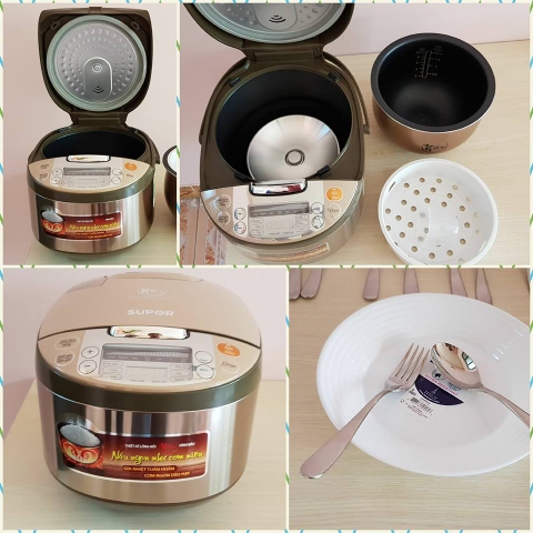 Nồi cơm điện cao tần Supo CFXB50HC12VN - 1,8L