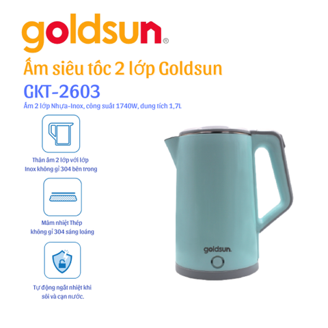 Ấm siêu tốc Goldsun 1.7L GKT2603