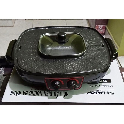 Nồi lẩu nướng điện đa năng Sharp KS42