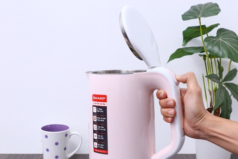 Ấm siêu tốc Sharp EKJ-18VP-BL 1950W 1,8 lít