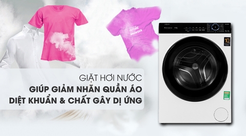 Máy giặt Aqua Inverter 8 KG AQD-A800F W