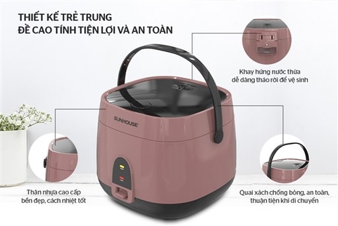 Nồi cơm điện Sunhouse SHD8627 1.8L