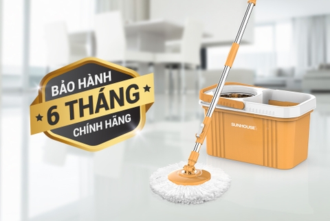Bộ lau nhà xoay 360 độ Sunhouse KS CL350PB