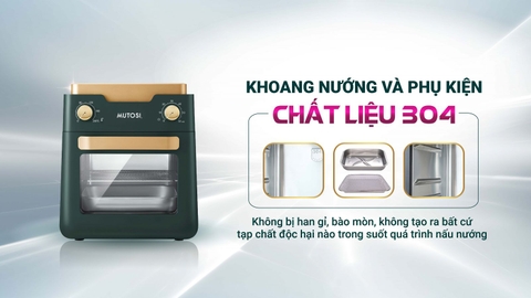 Nồi chiên không dầu 12L Mutosi MF-98C