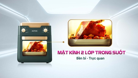 Nồi chiên không dầu 12L Mutosi MF-98C