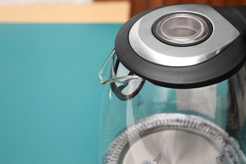 Bình đun siêu tốc thủy tinh Sunhouse 1.7 lít SHD1217 Đen