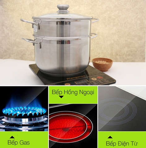 Bộ nồi xửng hấp Five Star FV26 size 26cm