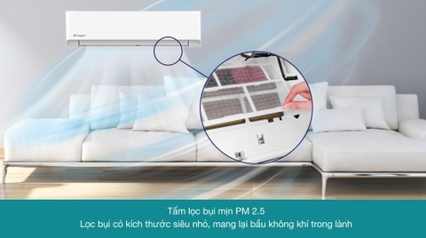 Điều hòa Casper 1 chiều Inverter 18000BTU GC-18TL32