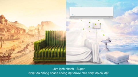 Điều hoà Casper 1 chiều 9000BTU thường LC 09FS32