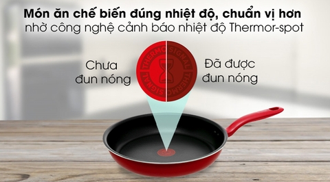 Chảo nhôm chống dính đáy từ 28cm TEFAL So Chef G1350695